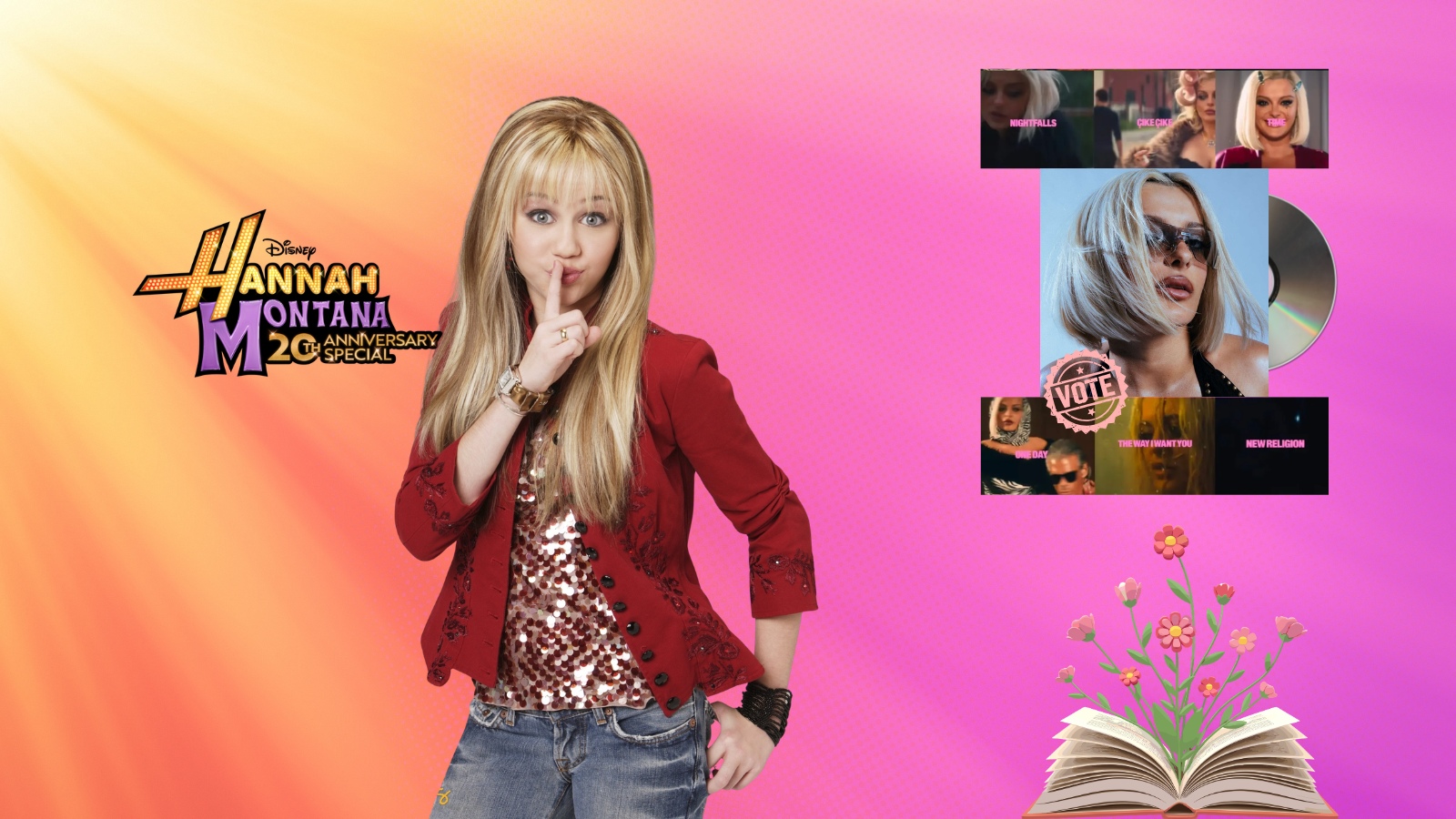 Vol. 105: “Хана Монтана” се завръща, на парти с приятели и домашни. Скролването е важна работа