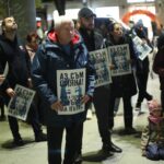 Пред Съдебната палата се провежда протест срещу предсрочното освобождаване на убиеца на Милен Цветков