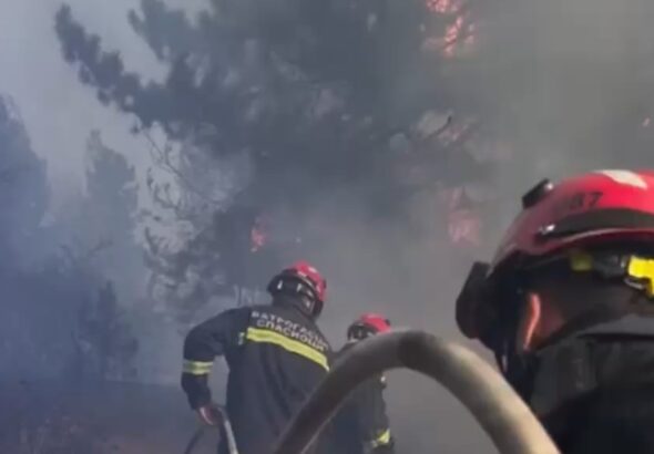 В Софийска и Пернишка област се усеща задимяване заради голям пожар в Сърбия
